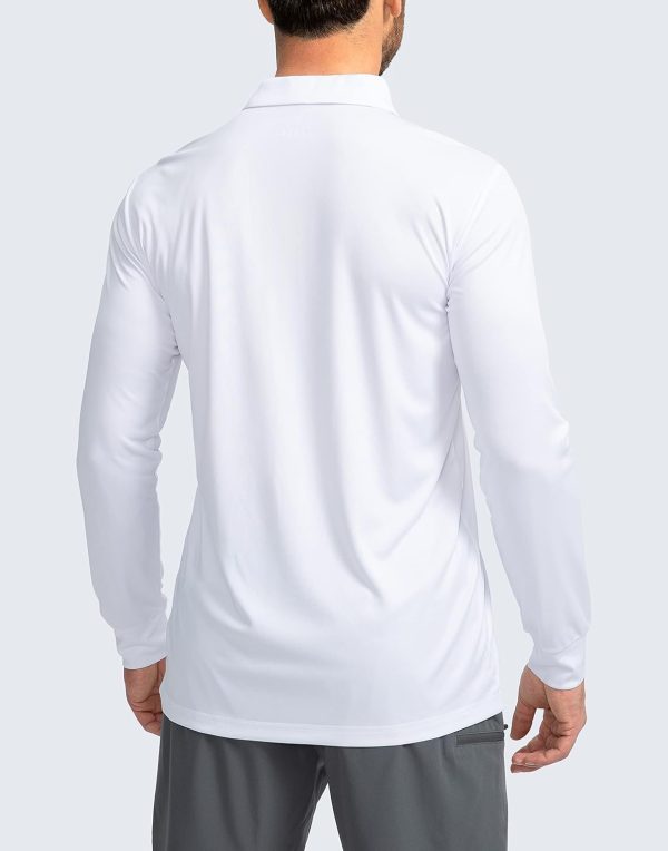 Men's  Shirt Long Sleeve Golf Shirts Lightweight  50+ Sun Protection Cool Shirts for Men Work Fishing Outdoor - Image 2